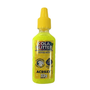Brilho Cola Acrilex 023g Amarelo Limão 102