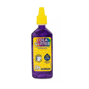 Brilho Cola Acrilex 35g Violeta 207