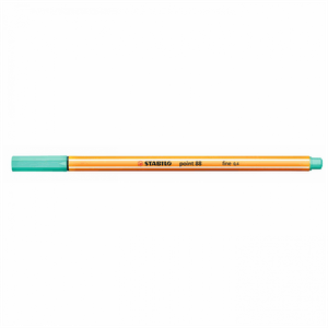 Caneta Hidrográfica Stabilo Point 88 Fine 0,4 Verde Água