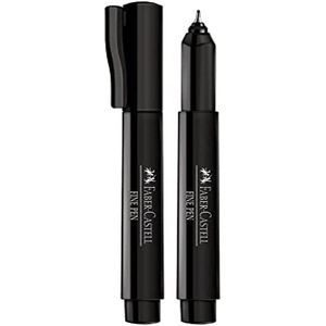 Caneta Faber-Castell Finepen 0,4mm Preto