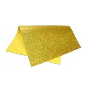 Folha E.V.A Brilho Amarelo LYKE