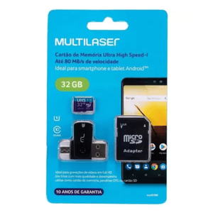 Pen Drive + Cartão Memória 32GB MC151