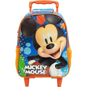 Mochila Com Carrinho 16 Mickey Ref. 10510