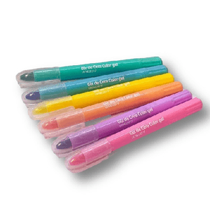 Giz De Cera Color Gel 6 Cores Leonora Ref. 72320