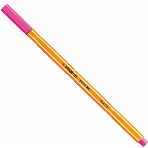 Caneta Esferográfica Stabilo Point 88 Fine 0,4 Rosa