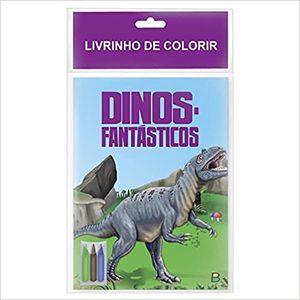 Livrinho de Colorir: Dinos-Fantásticos