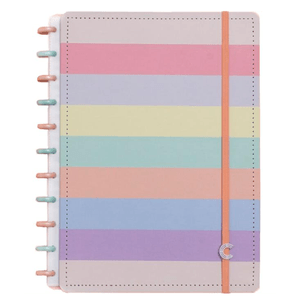 Caderno Inteligente Grande Arco Íris Pastel CIGD4060