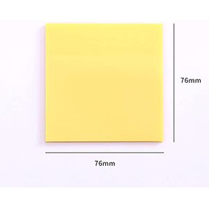 Bloco Auto Adesivo Moure Jar Com 50 Unidades Color 76x76 Mj-T21684-49C