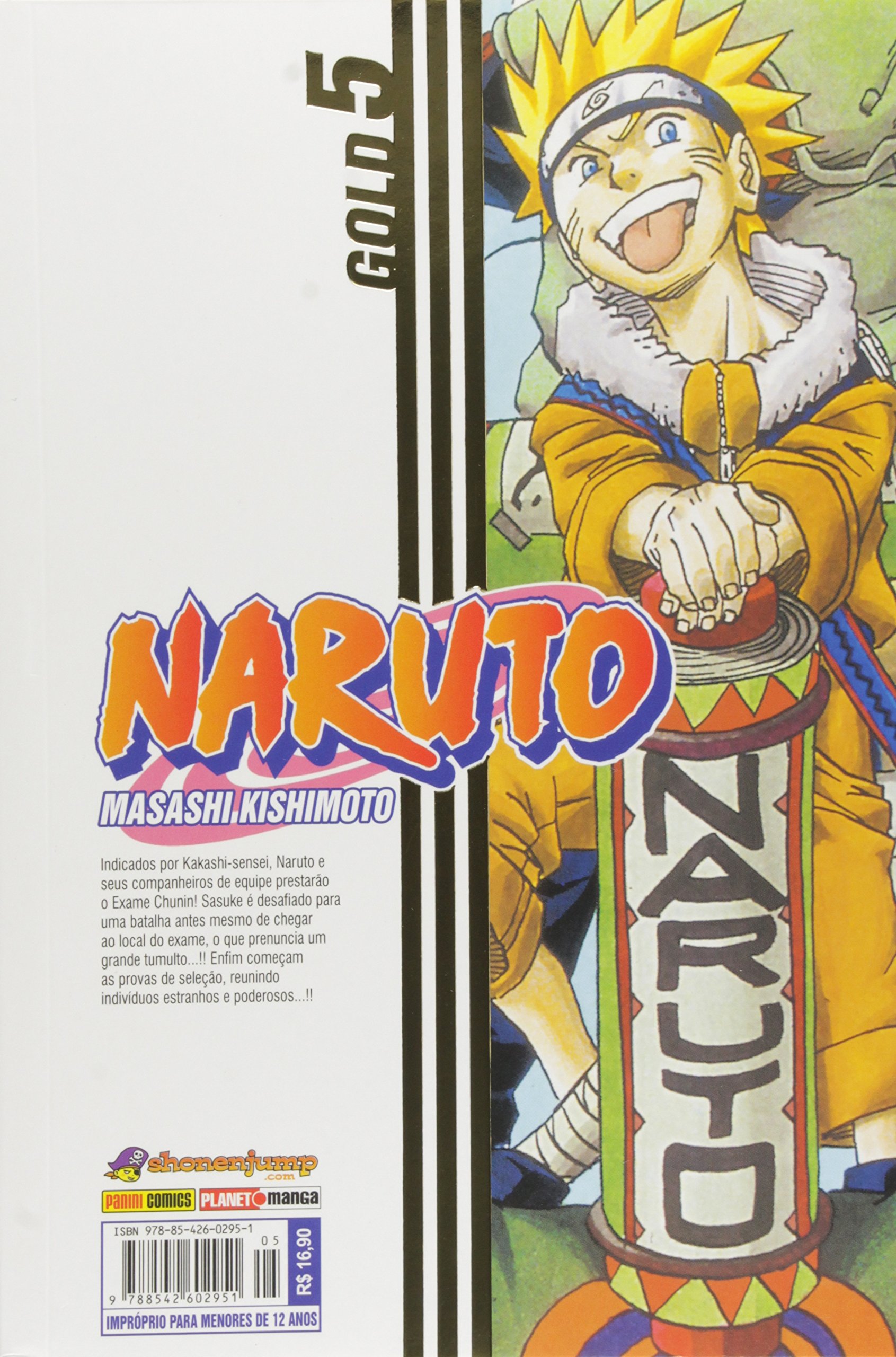 Mangá Naruto Gold Edição 35 - Panini Lacrado E Português