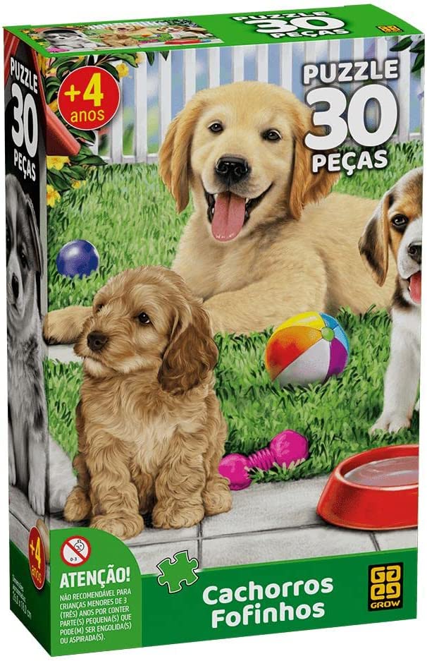 Quebra Cabeça Puzzle Grow Pets E Suas Origens 2 X 500 Pç/Quebra cabeça  cachorro