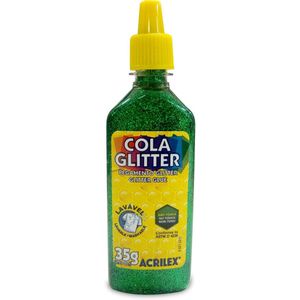 Brilho Cola Acrilex 35g Verde 206