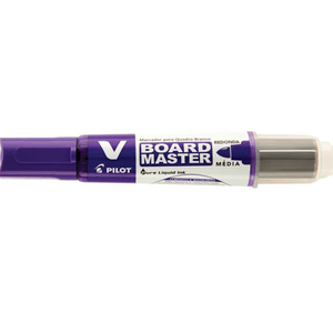 Caneta Marcador Para Quadro Branco Recarregável Pilot Violeta