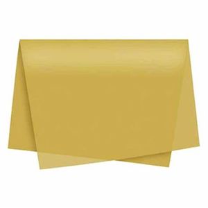 Papel De Seda Amarelo Ouro Com 100 - VMP