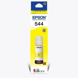 Garrafa de Tinta Original Epson T544 Amarelo – 65ml