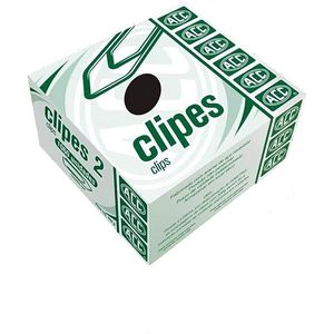 Clips para Papel em Aço Galvanizado Nº2 Caixa com 1060 Unidades