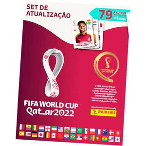 Kit De Atualização Figurinhas Oficiais Da Copa Do Mundo 80 Cromos